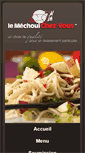Mobile Screenshot of mechouichezvous.ca